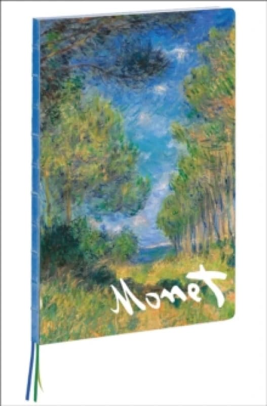 Pine Tree Path, Claude Monet A4 Notebook Notebook / blank book