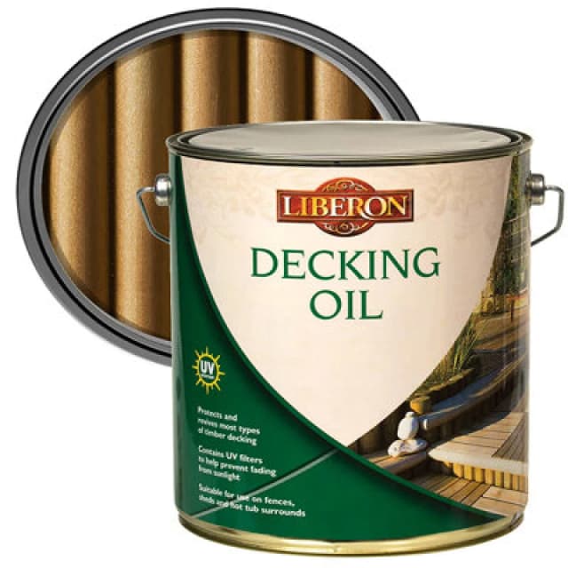 Liberon 'Superior Decking Oil Clear 2.5 litre Clear