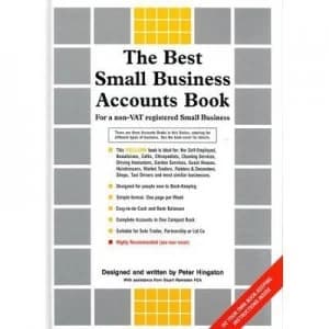 Best Small Business Accounts Book yellow Version by Peter Hingston Hardback