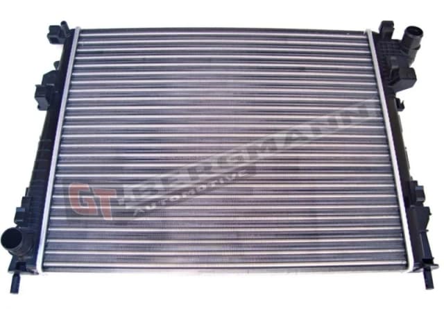 GT-BERGMANN GT10-012 Engine radiator Aluminium, Brazed cooling fins, without frame Radiator,engine cooling (470)