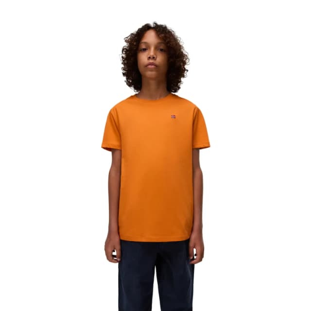 Napapijri Kid's T-Shirt Napapijri Salis Orange Unisex 12 years