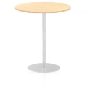 Italia Poseur Table Round 1000 Top 1145 High Maple