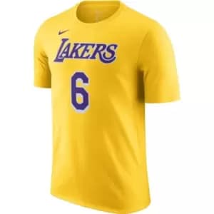 Nike NBA N & N T Shirt Mens - Yellow