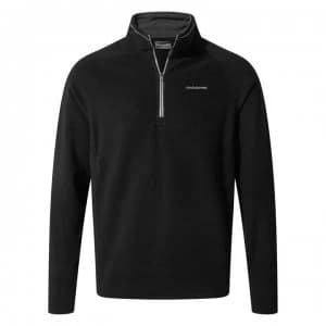 Craghoppers Quarter Zip Fleece Top - Black