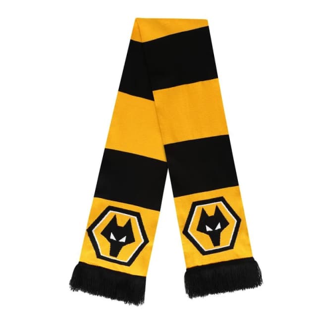 Wolverhampton Wanderers FC Mens Knitted Winter Scarf Multicolor Male One Size