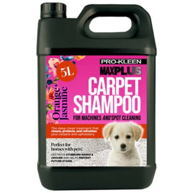 ProKleen Carpet Cleaning Shampoo Odour Remover Orange & Jasmine Scent 1 x 5L Clear unisex
