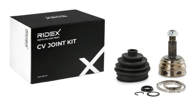RIDEX 5J0041 CV Joint Front Axle Joint Kit,drive shaft (5)