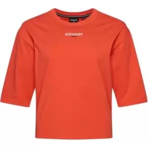 Superdry Code T Shirt - Pink