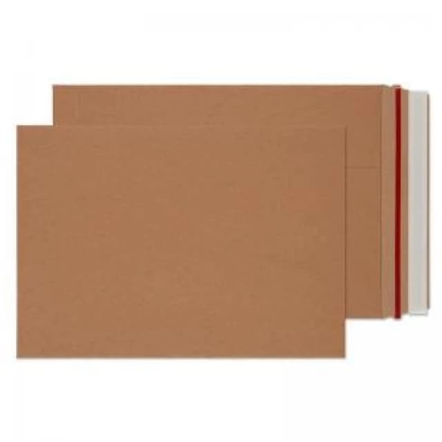 Blake VITA Blake All Board Pocket Envelope Peel and Seal 350gsm 324x229mm Kraft (Pack of 100) MA9-RS MA9-RS