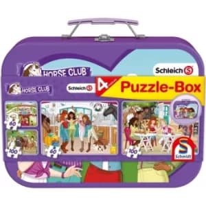 Schleich Horse Club Puzzle Box (2 x 60 Pieces & 2 x 100 Pieces)