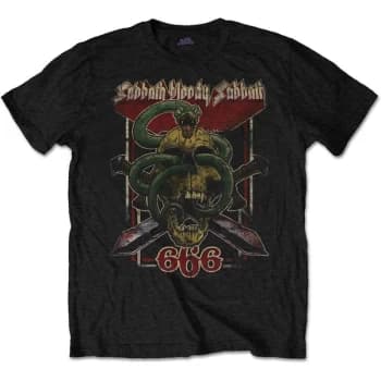 Black Sabbath - Bloody Sabbath 666 Mens XXX-Large T-Shirt - Black