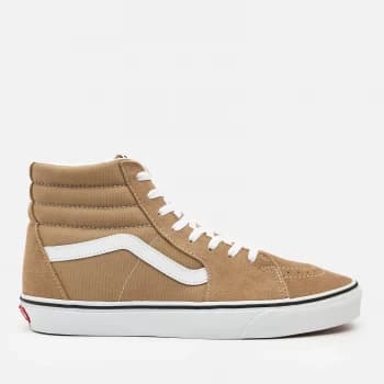 Vans Mens Sk8 Hi-Top Trainers - Incense/True White - UK 9