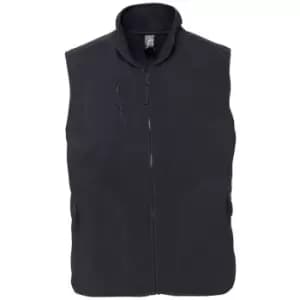 SOLS Norway Unisex Anti-Pill Fleece Bodywarmer / Gilet (L) (Charcoal)