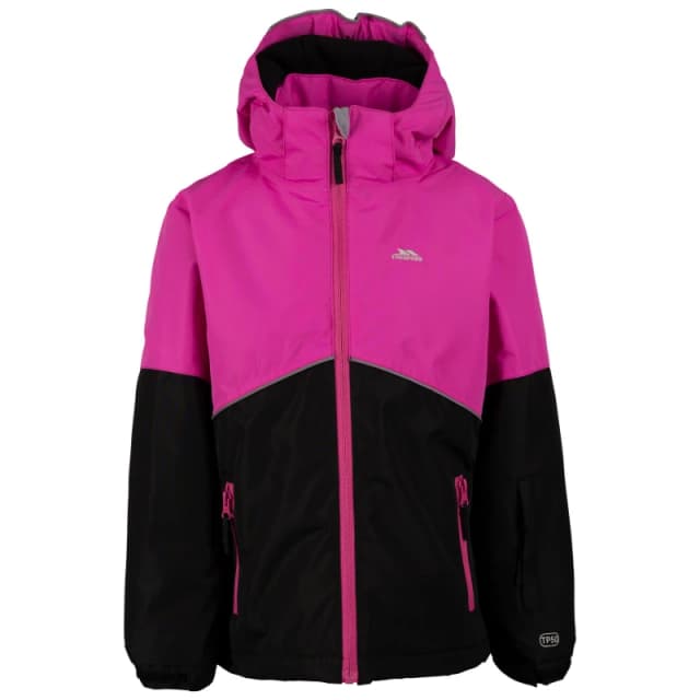 Tresspass Kids Ski Jacket Magenta female 3-4 Yrs