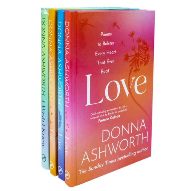Donna Ashworth 4 Book Set Collection I Wish I Knew Love Loss And Life Hardback Edition Donna Ashworth Books