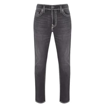 True Religion Rocco Relaxed Skinny Jeans - Grey