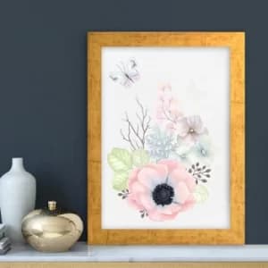 AC3887292223 Multicolor Decorative Framed MDF Painting