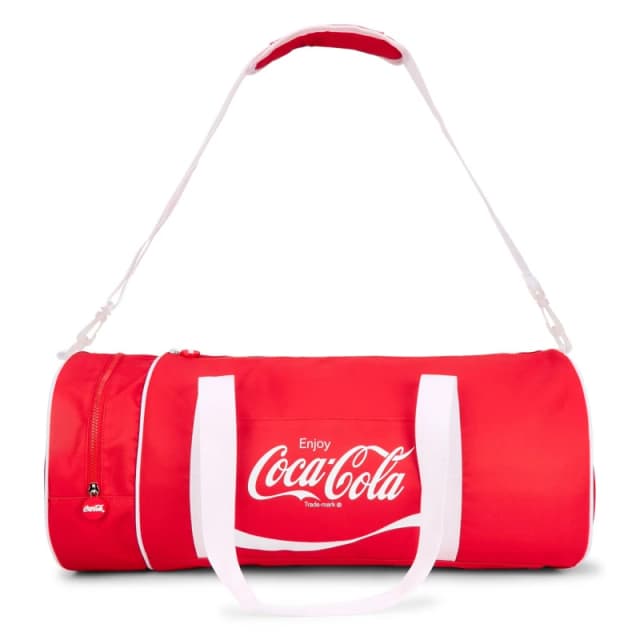 Coca Cola Team Coca-Cola Officially Licensed Barrel Bag Unisex Red unisex One Size