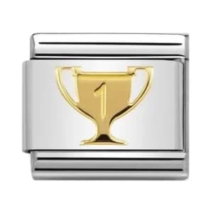 Nomination CLASSIC Gold Symbols Winner Trophy Charm 030149/23