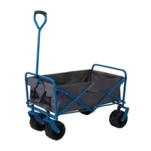 Draper Foldable Cart with Large Wheels, 80kg