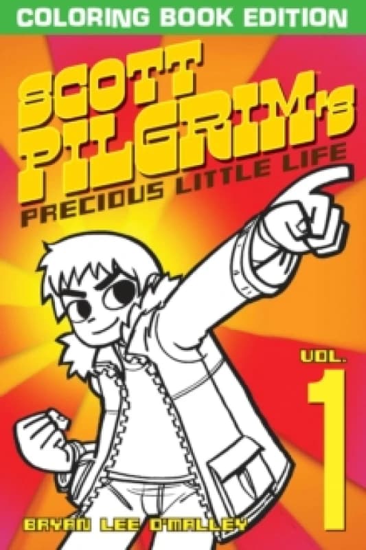 Scott Pilgrim's Precious Little Life Coloring Book Paperback / softback