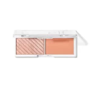 e.l.f. Cosmetics Bite-Size Face Duo in White Peach - Vegan and Cruelty-Free Makeup
