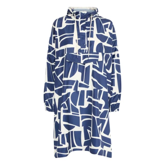 b.Young Womens waterproof jacket b.young Aska Bleu Female TU