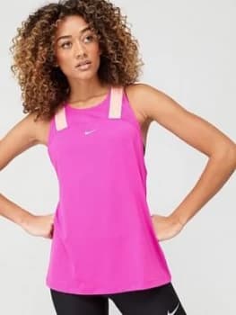 Nike Pro Training Dri-Fit Elastika Vest - Pink