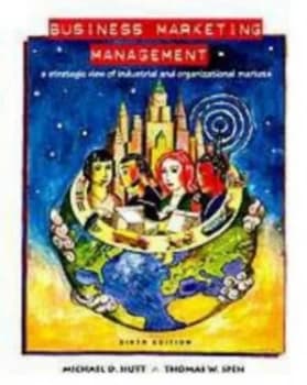 Business Marketing Management by Michael D Hutt and Thomas W Speh Hardback
