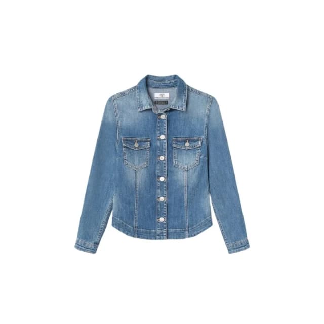 Le Temps des cerises Womens denim jacket Le Temps des cerises Lilly Bleu Female XS