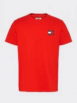 Tommy Jeans Tommy Badge T-Shirt - Red
