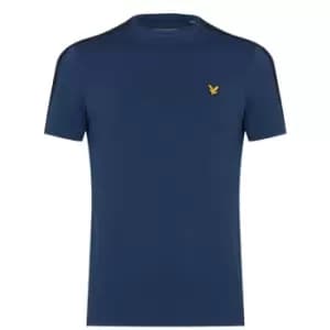 Lyle and Scott Sport Sport Tape T-Shirt - Blue