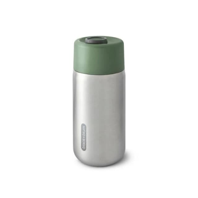 Black+Blum Black And Blum Insulated Travel Cup Olive Steel