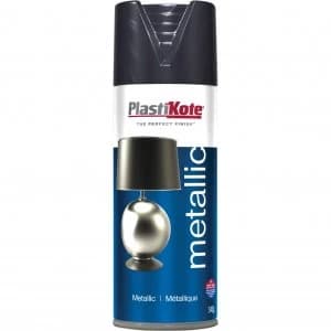 Plastikote Metallic Aerosol Spray Paint Graphite 400ml