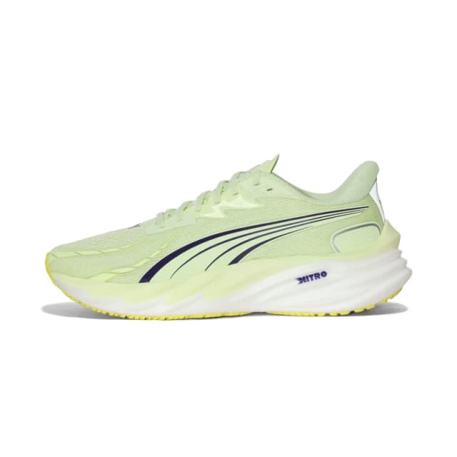 Puma Velocity NITRO 4 Yellow White SS26 Shoes, Size 41 - EUR