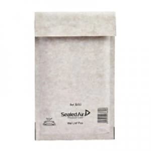 Mail Lite Bubble Lined Size B00 120x210mm White Postal Bag Pack of 1