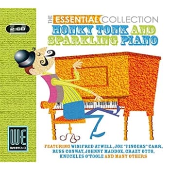 Various Artists - Honky Tonk & Sparkling Piano CD