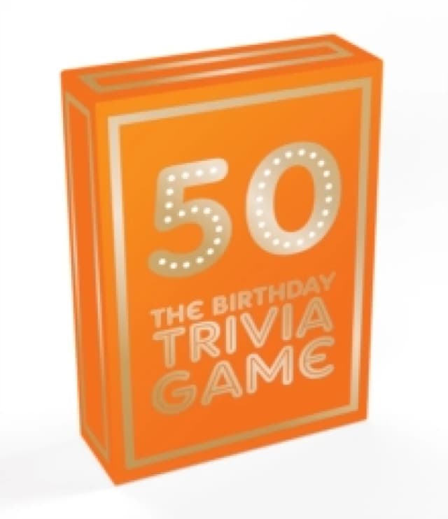 50 : The Birthday Trivia Game Cards