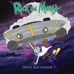 Rick And Morty Wandkalender 2023 Wall Calendar multicolour