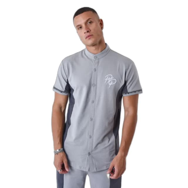 Project X Paris Mao collar shirt Project X Paris Gris Male S 2310053_GY2