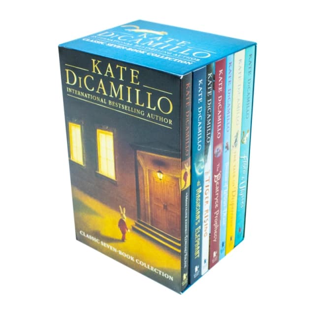 Kate Dicamillo 7 Book Box Set Including The Miraculous Journey of Edward Tulane, The Magician's Elephant Kate Dicamillo Books