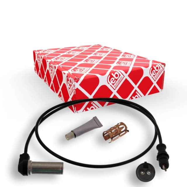 FEBI BILSTEIN 40550 ABS Sensor Front Axle Right, with bush Sensor,wheel speed (412)