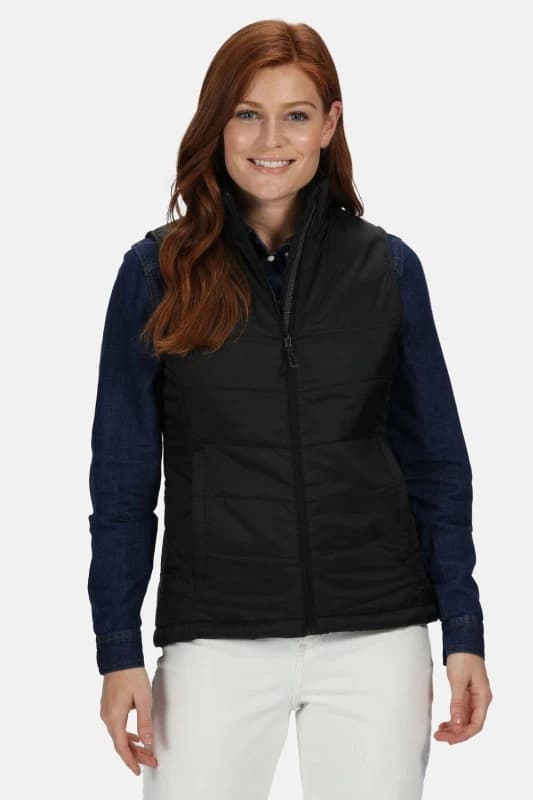 Regatta Womens Stage Insulated Bodywarmer in Black Size: 16 Black Female 16
