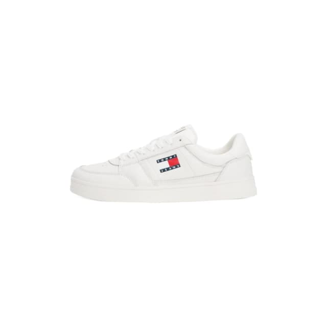 Tommy Jeans Mens TJ Greenwich Court Trainers White male 7 (41)