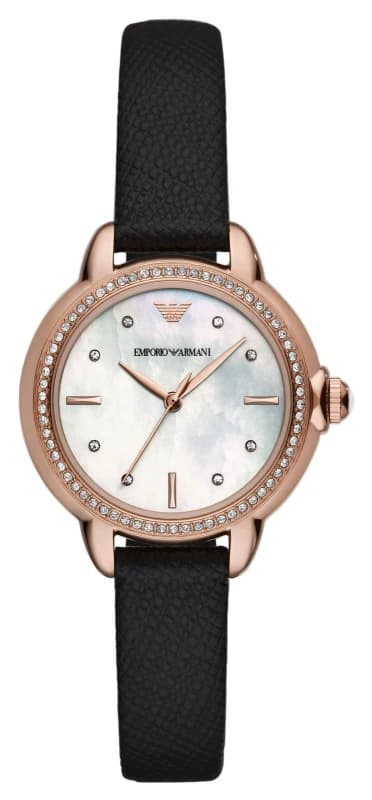 Emporio Armani AR11598 Womens (32mm) White Mother-of-Pearl Watch