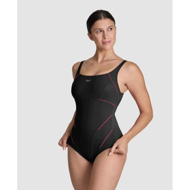 Womens 1 Piece swimsuit Arena Jewel R Noir Female 50