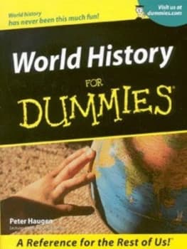 World History for Dummies by Peter Haugen Paperback