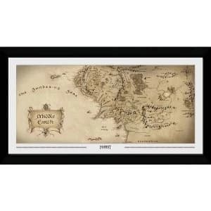The Hobbit Middle Earth 50 x 100cm Collector Print