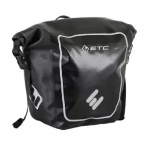ETC Arid Waterproof Roll top Pannier 18L Black