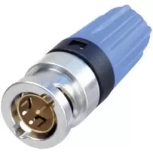 Neutrik NBNC75BLP9 NBNC75BLP9 BNC connector Plug, straight 75 Ω